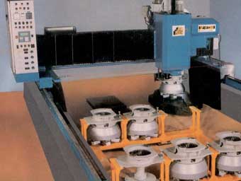 Bridge polishing machines